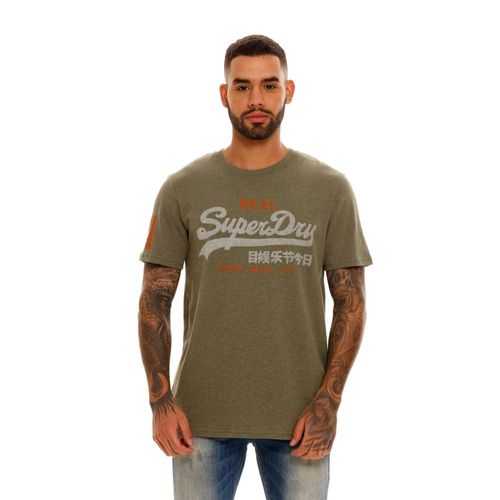 Camiseta Manga Corta Para Hombre Vintage Vl Classic Superdry