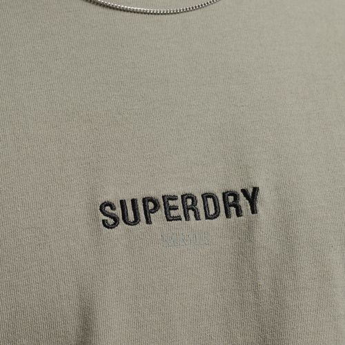 Camiseta Manga Corta Para Hombre Code Micro Logo Superdry