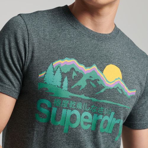 Camiseta Manga Corta Para Hombre Cl Great Outdoors Superdry