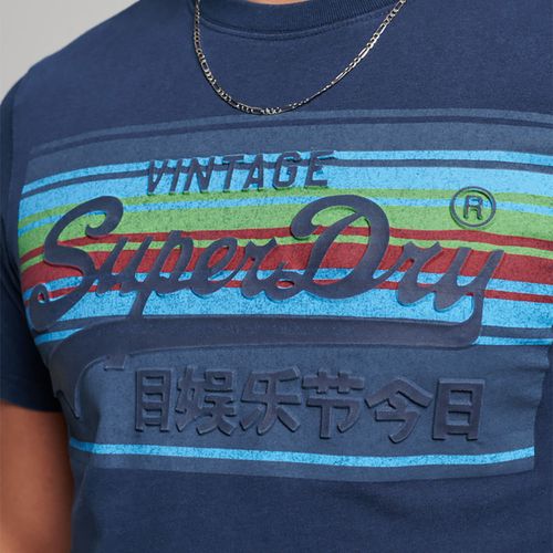 Camiseta Manga Corta Para Hombre Vintage Cali Tee Superdry