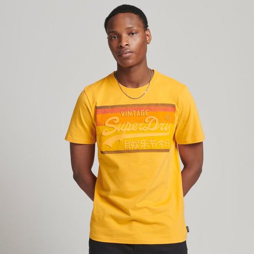 Camiseta Manga Corta Para Hombre Vintage Cali Tee Superdry