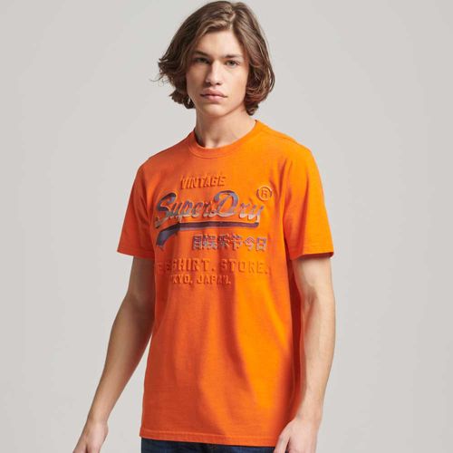 Camiseta Manga Corta Para Hombre Vintage Cali Tee Superdry