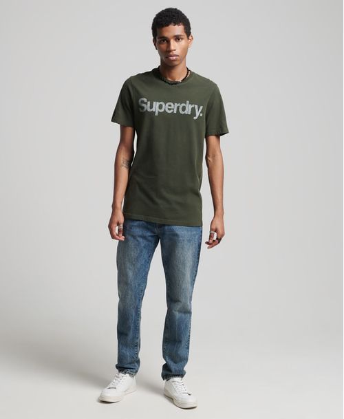 Camiseta Manga Corta Para Hombre Vintage Cl Classic Mw Superdry