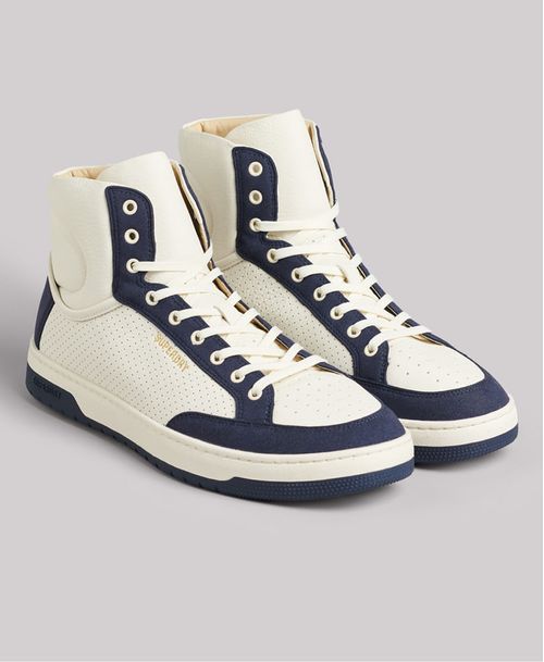 Tenis Para Hombre Vintage Vegan Basket High Top Superdry