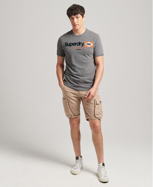 Camiseta Para Hombre Vintage Ringer Superdry