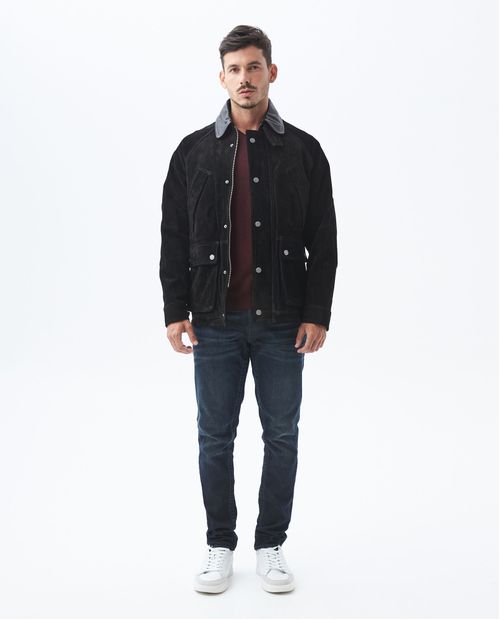 Chaqueta de Cuero para Hombre