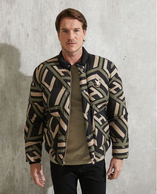 Chaqueta de Hombre, Acolchada TOGS - Print Gráfico