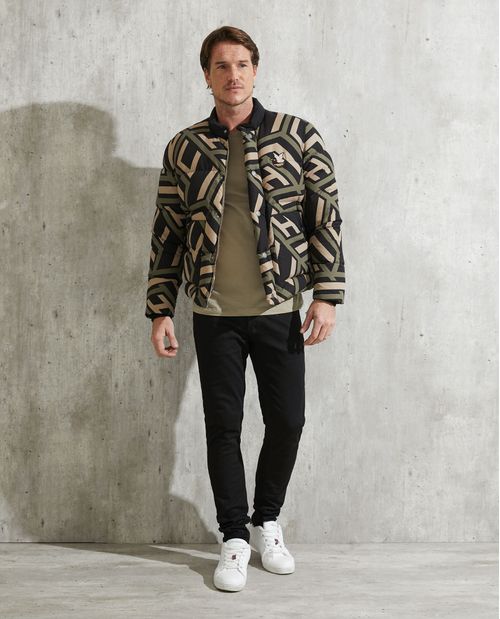 Chaqueta de Hombre, Acolchada TOGS - Print Gráfico