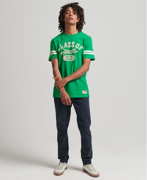 Camiseta Manga Corta Para Hombre Vintage Athletic Superdry