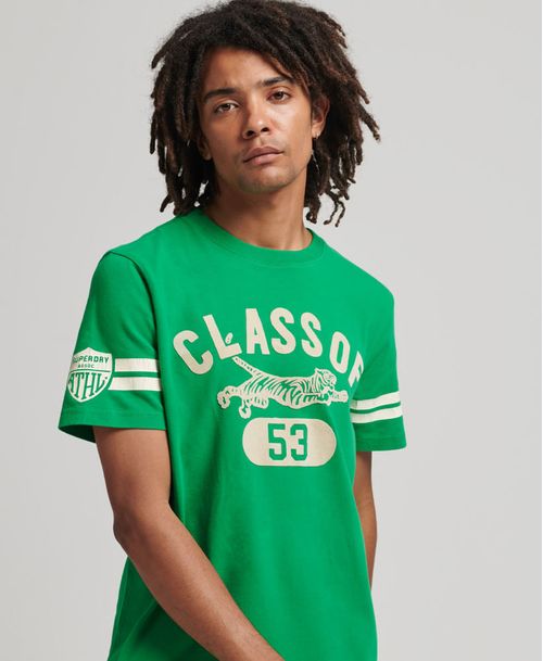Camiseta Manga Corta Para Hombre Vintage Athletic Superdry