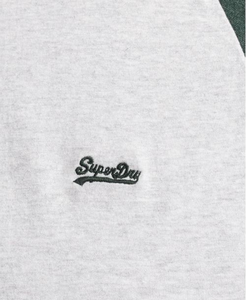 Camiseta Manga Corta Para Hombre Vintage Baseball Superdry