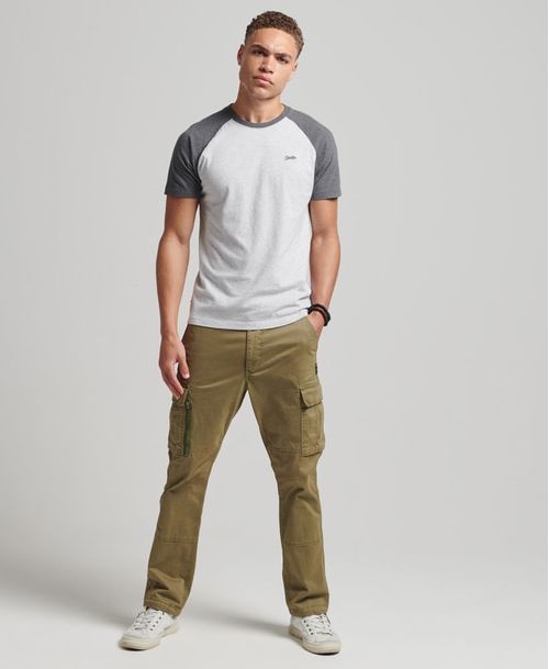 Camiseta Manga Corta Para Hombre Vintage Baseball Superdry