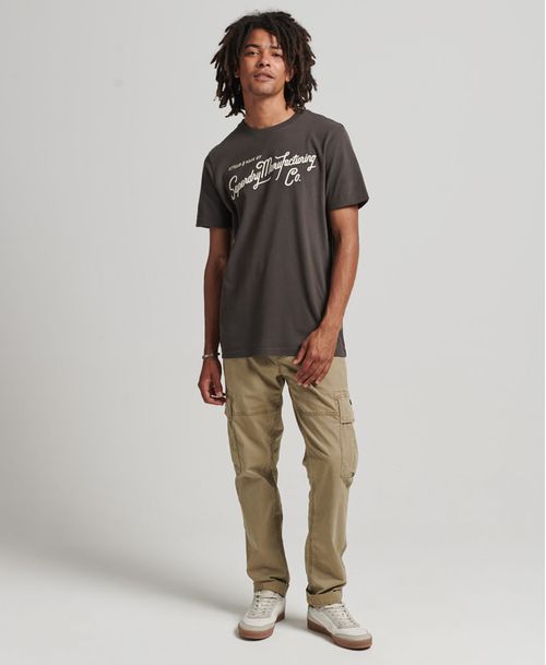 Camiseta Manga Corta Para Hombre Vintage Styled & Made Superdry