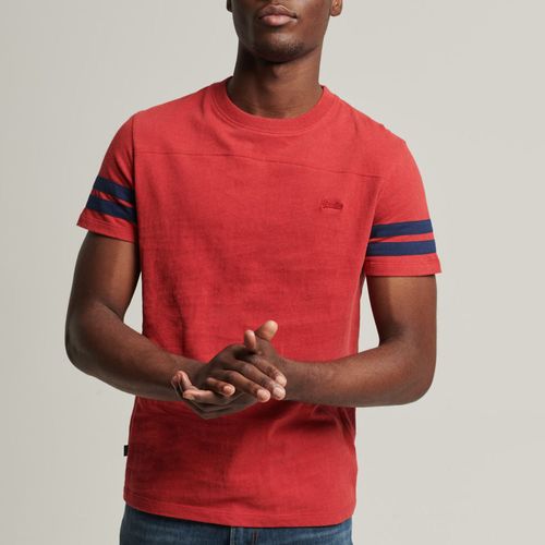 Camiseta Manga Corta Para Hombre Vle Quarterback Superdry