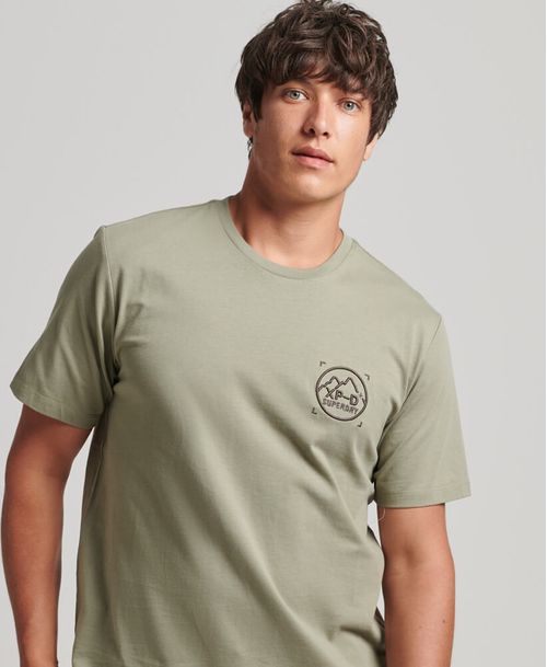 Camiseta Manga Corta Para Hombre Code Xpd Emb Loose Superdry