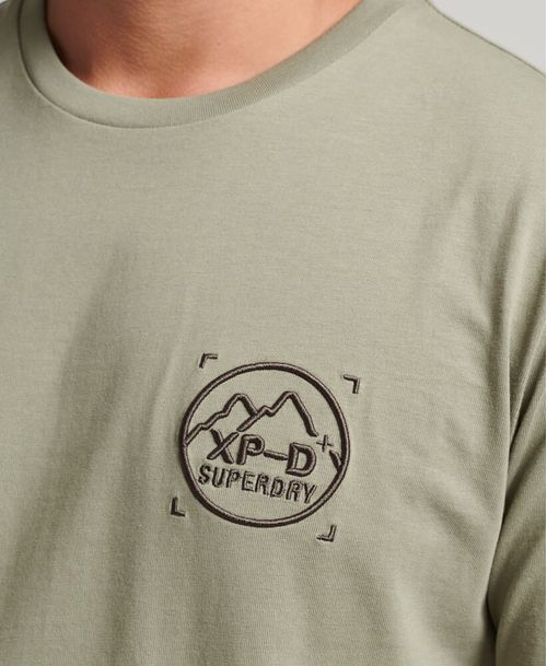Camiseta Manga Corta Para Hombre Code Xpd Emb Loose Superdry