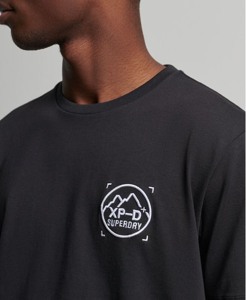 Camiseta Manga Corta Para Hombre Code Xpd Emb Loose Superdry