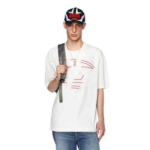 Camiseta Manga Corta Para Hombre T Strapoval Diesel