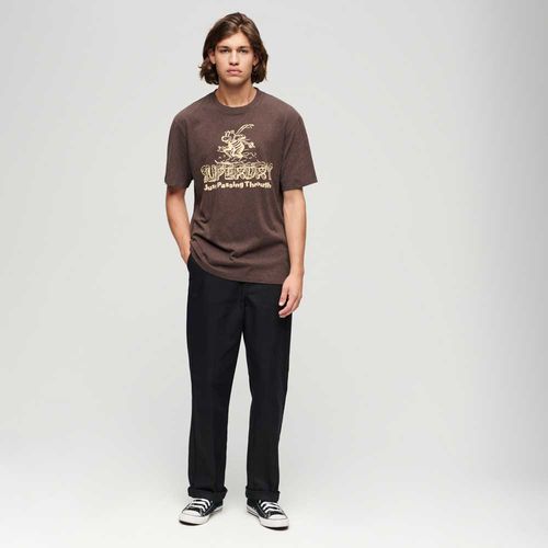 Camiseta Para Hombre Travel Postcard Graphic Superdry
