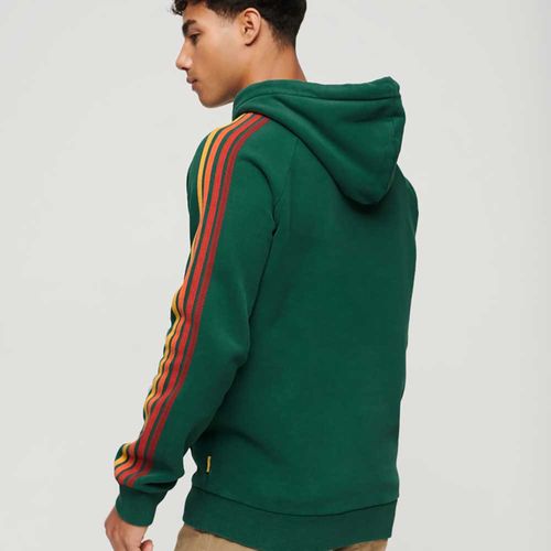 Buzo Cerrado Para Hombre Terrain Stripe Logo Superdry