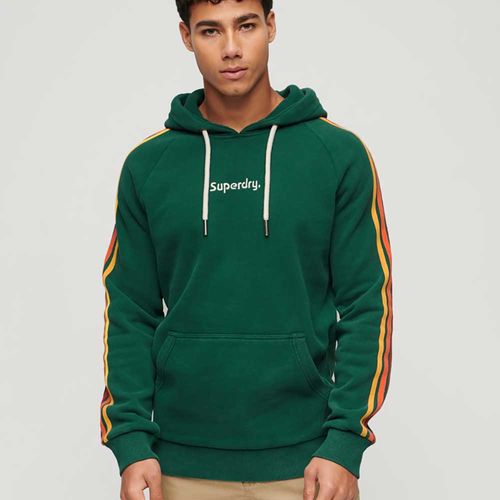 Buzo Cerrado Para Hombre Terrain Stripe Logo Superdry