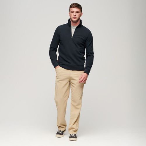Buzo Cerrado Para Hombre Essential Half Zip Superdry