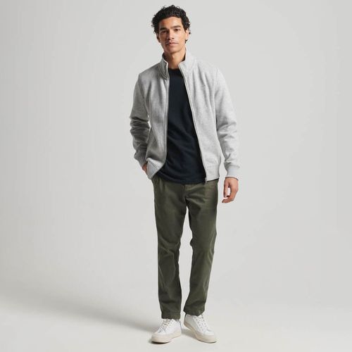 Buzo Abierto Para Hombre Essential Zip Track Top Superdry