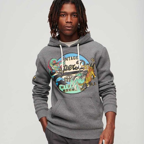 Buzo Cerrado Para Hombre Japanese Graphic Superdry