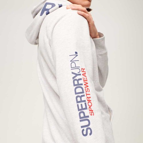Buzo Abierto Para Hombre Sport Loose Superdry