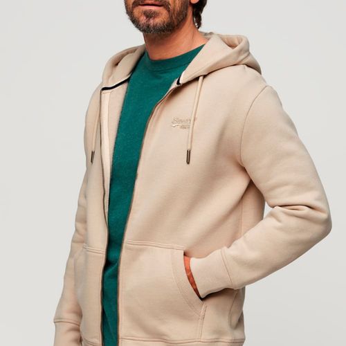 Buzo Abierto Para Hombre Essential Logo Zip Superdry