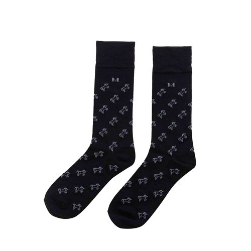 Medias unicornio extrafina negro MH Socks