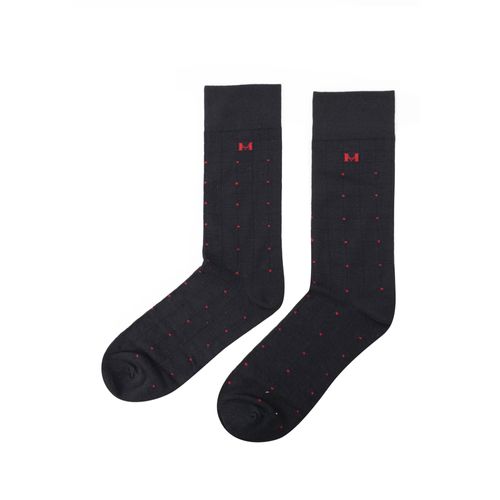 Medias mosaico extrafina negro MH Socks