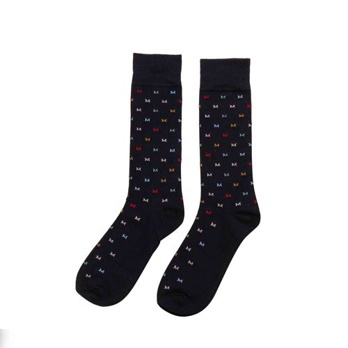 Medias monograma extrafina poligamia largas MH Socks