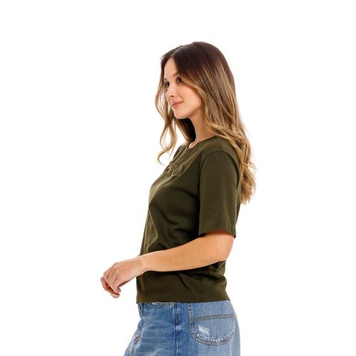 Camiseta Manga Corta Para Mujer Girbaud