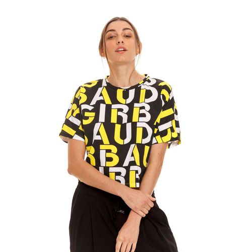 Camiseta Manga Corta Para Mujer Girbaud