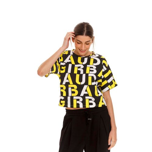 Camiseta Manga Corta Para Mujer Girbaud