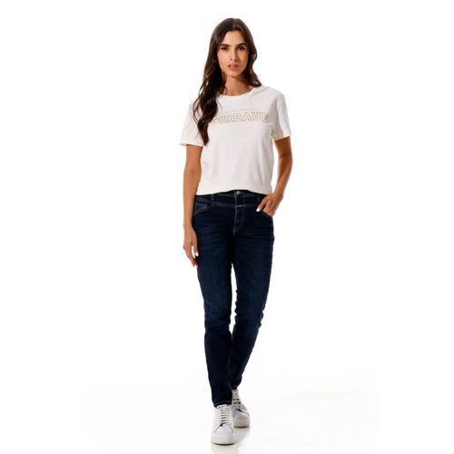 Camiseta Manga Corta Para Mujer Le-Marithé Girbaud