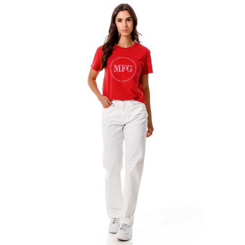 Camiseta Manga Corta Para Mujer Le-Marithé Girbaud