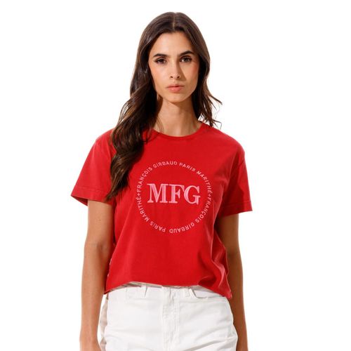 Camiseta Manga Corta Para Mujer Le-Marithé Girbaud