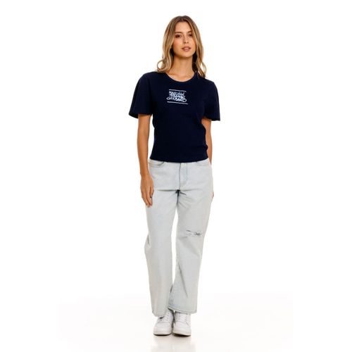 Camiseta Manga Corta  Para Mujer Girbaud