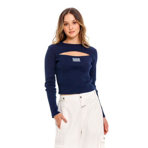Camiseta Manga Larga Para Mujer Girbaud