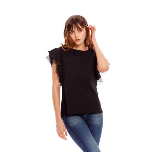Camiseta Manga Corta Para Mujer Girbaud