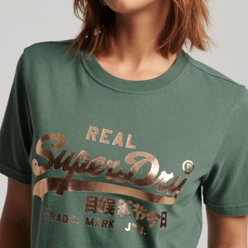 Camiseta Manga Corta Para Mujer Embellish Superdry