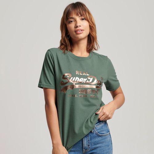 Camiseta Manga Corta Para Mujer Embellish Superdry