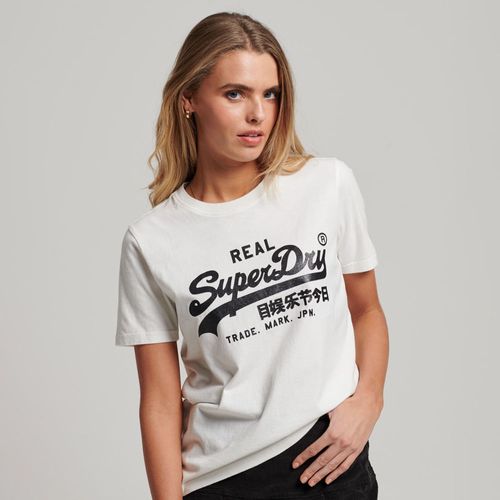 Camiseta Manga Corta Para Mujer Embellish Superdry
