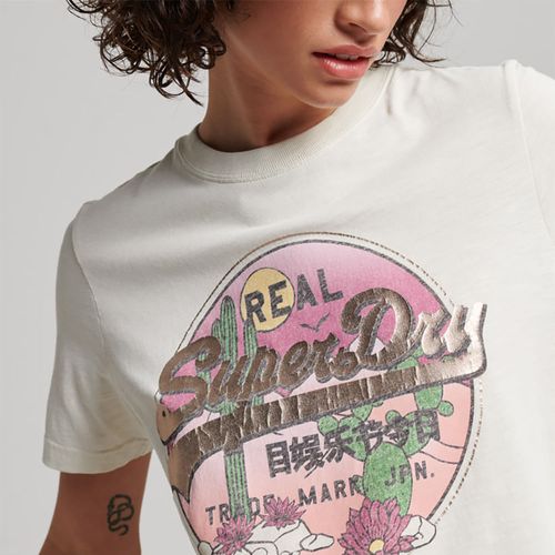 Camiseta Para Mujer Vintage Narrative Superdry