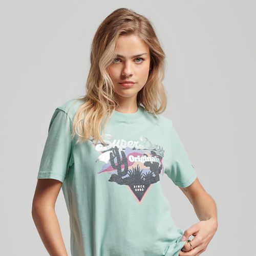 Camiseta Para Mujer Vintage Narrative Superdry