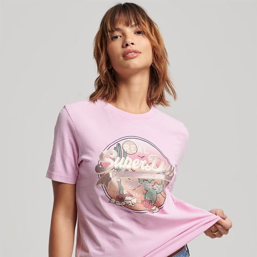 Camiseta Para Mujer Vintage Narrative Superdry