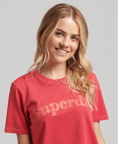Camiseta Para Mujer Vintage Cooper Classic Superdry