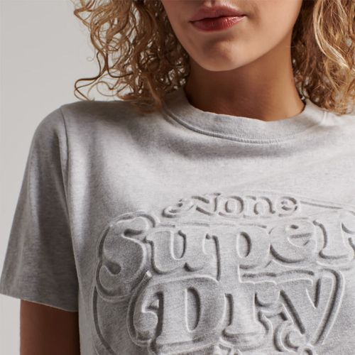 Camiseta Para Mujer Vintage Cooper Emboss Tee Superdry